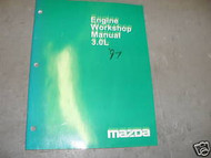 1997 Mazda 3.0L Engine Service Repair Shop Manual 97