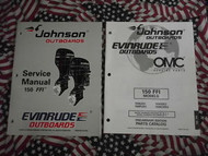 1997 Johnson Evinrude Outboards 50 thru 70 3-Cylinder Service Manual OEM Boat
