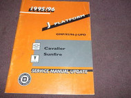 1996 Pontiac Sunfire Service Shop Repair Manual Update