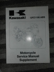 1996 Kawasaki GPZ1000 ABS Service Shop Repair Supplement Manual OEM FACTORY
