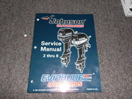 1996 Johnson Evinrude Outboards Service Manual 2 thru 8 OEM Boat 507120