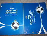1996 Ford Taurus SHO Service Repair Shop Manual SET OEM