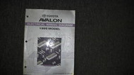 1995 TOYOTA AVALON Electrical Wiring Diagram Service Shop Manual OEM EWD EVTM