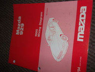 1995 Mazda 929 Electrical Wiring Diagrams Manual FACTORY OEM BOOK 95