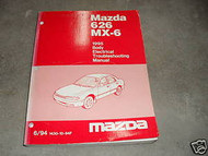 1995 Mazda 626 MX-6 MX6 Body Electrical Service Repair Shop Manual FACTORY OEM