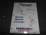 1995 Johnson Evinrude Outboards Accessories Service Manual OEM Boat 95