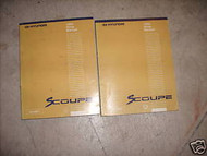 1995 Hyundai Scoupe Service Repair Shop Manual Set Oem