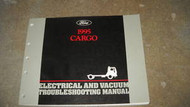 1995 Ford Cargo Truck Electrical Wiring Shop Manual OEM
