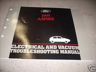 1995 Ford Aspire Electrical & Vacuum Troubleshooting Wiring Service Manual EVTM