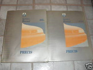 1994 MITSUBISHI Precis Service Repair Shop Manual 2 VOL SET FACTORY OEM BOOK 94