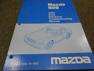 1994 Mazda 929 Body Electrical Troubleshooting Manual FACTORY OEM BOOK 94