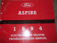 1994 Ford Aspire Wiring Service Shop Repair Manual