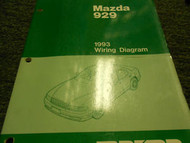1993 Mazda 929 Electrical Wiring Diagram FACTORY OEM BOOKS DEALERSHIP 93
