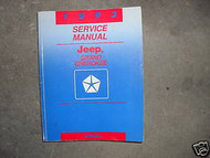 1993 JEEP GRAND CHEROKEE Service Shop Repair Manual FACTORY OFFICIAL MOPR JEEP