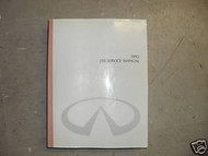 1993 Infiniti J30 Service Shop Repair Manual FACTORY OEM BOOK Glove Box Edition