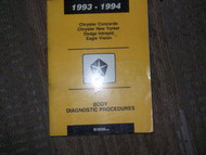 1993 Eagle Vision Body Diagnostic Service Shop Manual