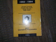 1993 1994 CHRYSLER CONCORDE ABS TEVES Brake System Chassis Diagnostic Manual OEM