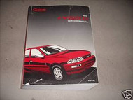 1993 Chevrolet Chevy Geo Prizm Service Shop Manual OEM