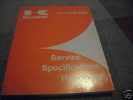 1993 1994 Kawasaki Service Specifications Handbook Manual FACTORY OEM BOOK 93 94
