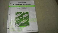 1992 Toyota Camry Electrical Service Shop Manual OEM