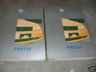 1992 MITSUBSIHI Precis Service Repair Shop Manual 2 VOLUME SET FACTORY OEM 92