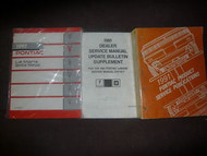 1991 Pontiac Lemans Service Shop Repair Manual SET OEM