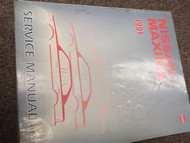 1991 Nissan Maxima Service Shop Repair Manual SET FACTORY OEM 91