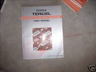 1990 Toyota Tercel Electrical Diagrams Service Manual