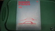 1990 Nissan Stanza Service Repair Shop Manual SET Bulletin Factory OEM 90