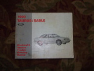 1990 Mercury Sable Electrical Wiring Diagrams Manual