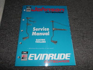 1990 Johnson Evinrude Outboards Electric Trollers Service Manual OEM Boat 507869