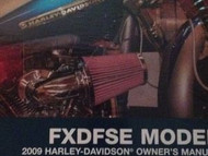 2009 Harley Davidson FXDFSE Operators Owners Owner Guide Manual NEW