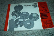 1989 Ford Tempo Mercury Topaz Electrical Shop Manual