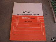1988 Toyota Tercel Wagon Electrical Service Manual Oem
