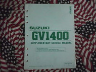 1988 Suzuki Motorcycle GV1400 Service Manual Supplement
