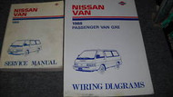 1990 Nissan Maxima Wiring Diagram SET Service Repair Manual Factory OEM 90