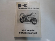 2004 Kawasaki Ninja ZX-10R Motorcycle Service Repair Shop Manual Factory NEW