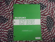1987 Suzuki LT185 LT185H Service Manual Supplement FACTORY OEM BOOK 87