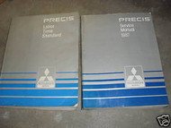1987 MITSUBISHI Precis Service Repair Shop Manual 2 VOL SET FACTORY OEM BOOK 87