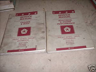 1986 Dodge Ram Van Wagon FWD Service Repair Shop Manual SET OEM FACTORY