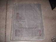 1986 Cadillac FLEETWOOD BROUGHAM Shop Repair Service Manual OEM FACTORY 86