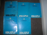 1985 Isuzu I-Mark Mark Service Repair Shop Manual HUGE SET FACTORY OEM BOOKS 85