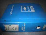 1985 CHEVY CHEVROLET SPECTRUM Service Shop Repair Manual FACTORY BINDER