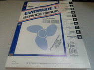 1980 Evinrude Service Repair Manual V-6 Models TRLCS TRXCS 150 175 200 235 x OEM