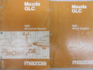 1982 Mazda GLC Service Repair Shop Manual SET FACTORY OEM BOOK RARE 82