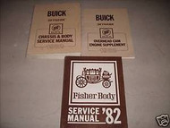 1982 Buick Skyhawk Service Shop Repair Manual Set 3 Vol