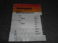 1977 Johnson Outboards Service Manual 175 200 HP 175TL77 200TXL77 WATER DAMAGE