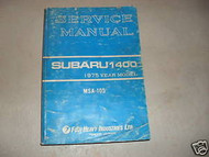 1975 Subaru 1400 Service Repair Shop Manual FACTORY OEM BOOK 75