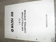 1972 Mazda 618 Service Shop Repair Manual OEM Air