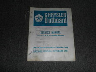 1971 Chrysler Outboard 3.5 3.6 HP Service Manual